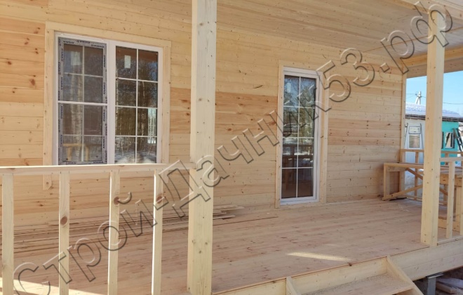 4 Каркасно-щитовой 6×8, 48  м², Ленинградская область, Всеволож (5)